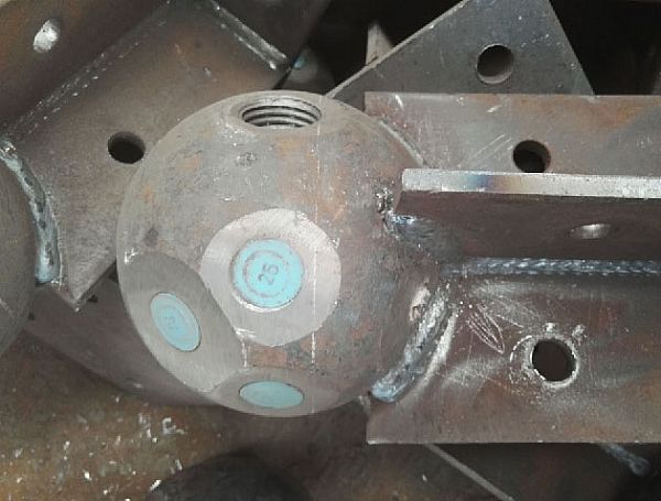 江苏螺栓球球塞，网架配件